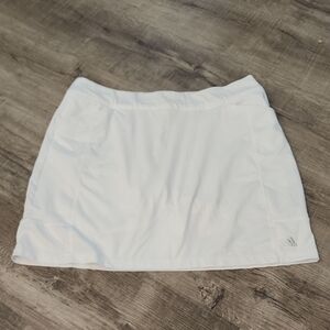 Adidas Classic White Sports Skirt